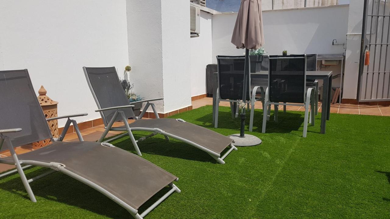 Apartamento Malaga Centro Terraza Exterior foto