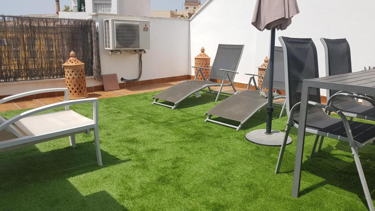 Apartamento Malaga Centro Terraza Exterior foto