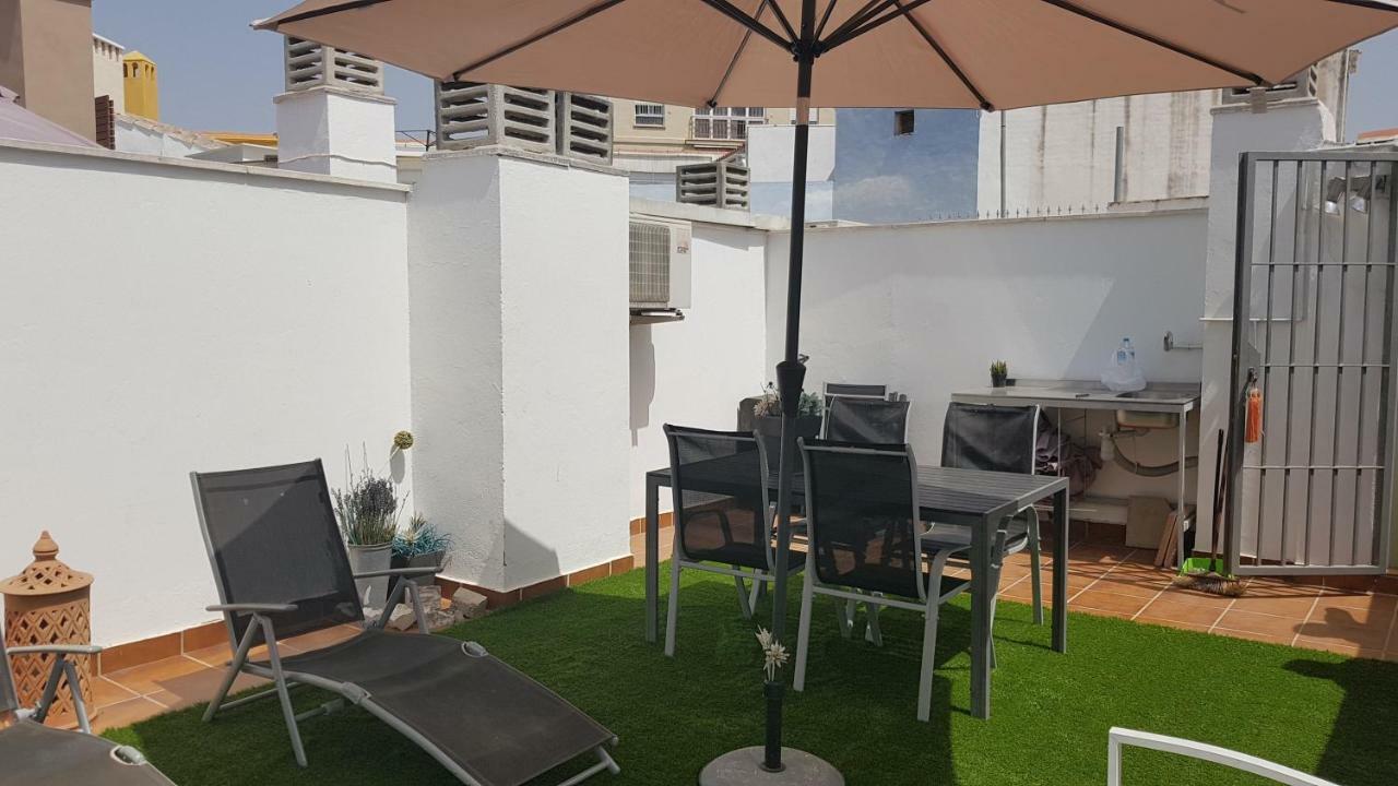 Apartamento Malaga Centro Terraza Exterior foto